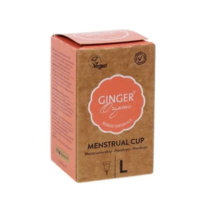 Afbeelding van Ginger Organic Menstruatiecup TPE Maat L Zero Waste