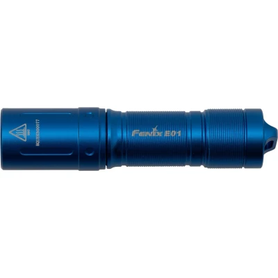 Afbeelding van Fenix E01 V2.0 Zaklamp FEE01 BL LED Every Day Carry EDC Sleutelhangerzaklamp, 100 Lumen, Blauw, Aluminium