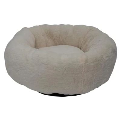 Afbeelding van Jack and Vanilla Nimba Puff Hondenmand Kattenmand Kleur: Beige Maat S: 50x50x20 cm