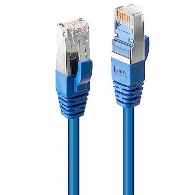 Afbeelding van LINDY 45646 RJ45 Netwerkkabel, patchkabel CAT 6 S/FTP 7.50 m Blauw 1 stuk(s)