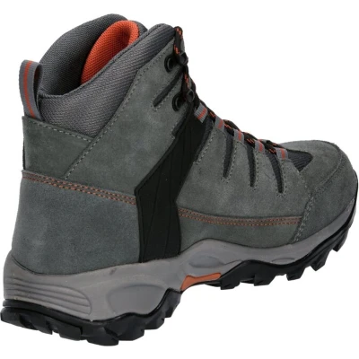 Afbeelding van Brütting Mount Pinos High Cross, uniseks hardloopschoenen, antraciet/oranje, 47 EU, antraciet/oranje