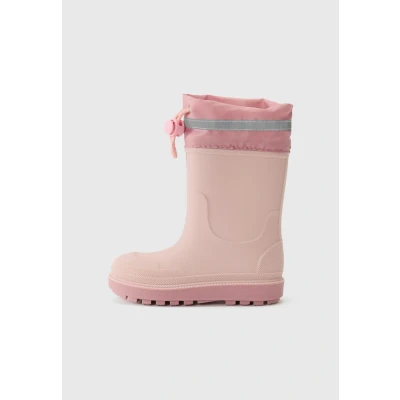 Afbeelding van Playshoes Gummistiefel Gefüttert regenlaarzen, uniseks, kinderen, Roze voering