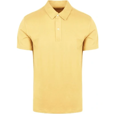 Afbeelding van King Essentials The James Poloshirt Geel maat XL heren met Modern fit Pasvorm Katoen Suitable Herenkleding