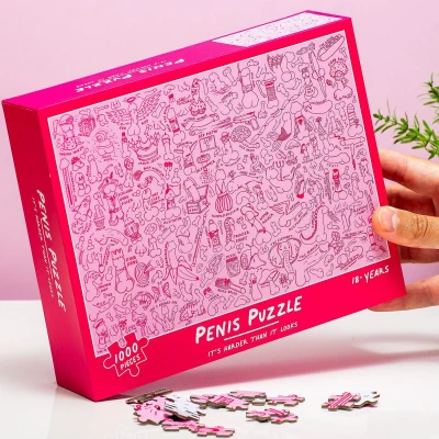Afbeelding van Penis Puzzel (1000 Stukjes)