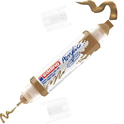 Afbeelding van edding 5400 Acrylic Marker goud 1 ST 2 3/5 10mm / 4 5400924