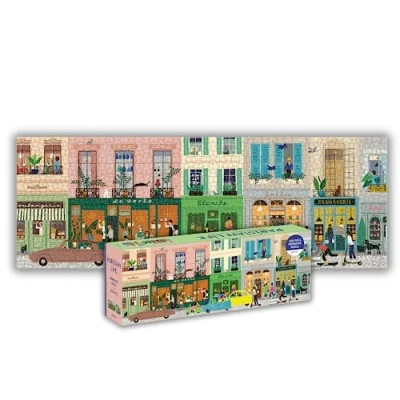 Image de Parisian Life 1000 Piece Panoramic Puzzle