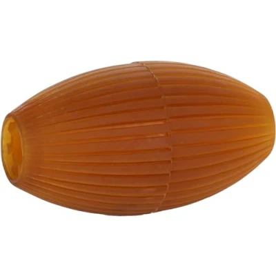 Afbeelding van Flamingo Rubba Speelgoed Honden Hs Rubber Rugby Bruin 14x7,5x7,5cm 1st 138058