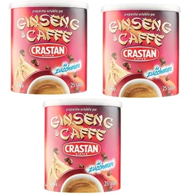 Afbeelding van Crastan ginseng en oploskoffie, 200 g, 25 kopjes