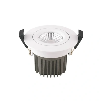 Afbeelding van LED plafondinbouwspot Diled, Ø 8,5 cm, 10 W, 3.000 K, wit