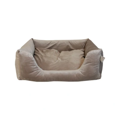 Image de Kentucky Lit pour Chien velours Beige S 60x40cm