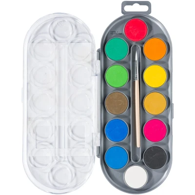 Afbeelding van Verfdoos Bruynzeel Kids 12 kleuren