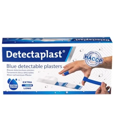 Afbeelding van Detectaplast Elastic textielpleister, ft 180 x 20 mm, pak van 100 stuks pleister