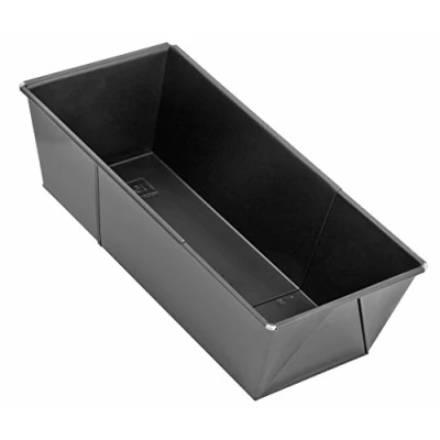 Afbeelding van Zenker 3974 Uittrekbare taartvorm, uittrekbaar van 28 tot 40 cm, rechthoekige bakvorm, broodbakvorm, staal, x 16 10 cm