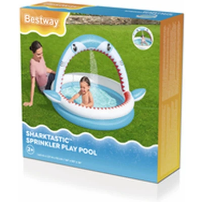 Afbeelding van Opblaasbaar Kinderzwembad Bestway Haai 163 x 127 92 cm