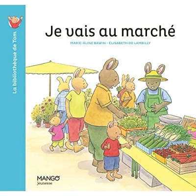 Afbeelding van Je vais au marche