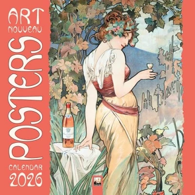Afbeelding van Art Nouveau Posters Wall Calendar 2026 (Art Calendar)