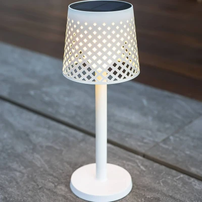 Afbeelding van Newgarden Greta LED lamp op zonne energie, wit