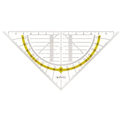 Afbeelding van Herlitz Geometriedreieck klein kunsstof