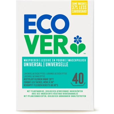 Afbeelding van Ecover Waspoeder Universal 40 Wasbeurten 3 kg