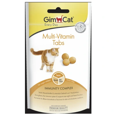 Afbeelding van 8x GimCat Multi Vitamine Tabs 40 gr