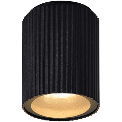 Afbeelding van Nordlux Kyklop Plafondlamp Ripple Zwart