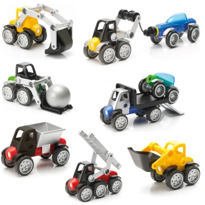 Afbeelding van Smartmax magnetisch puzzelspel power vehicles