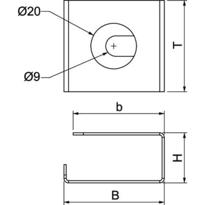 Afbeelding van OBO Bettermann 7218146 Plafondbevestiging 10 stuk(s)