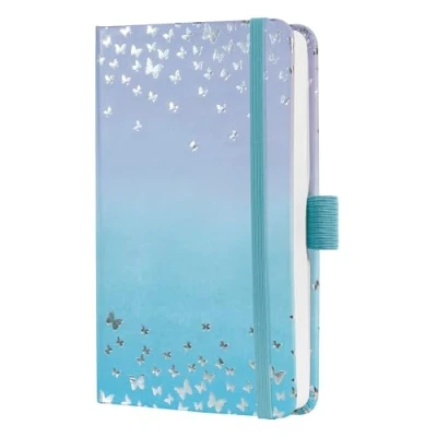 Afbeelding van Weekagenda Beauty A6 2025 (NL/FR/EN/DU) Butterfly Confetti Sky Hardcov
