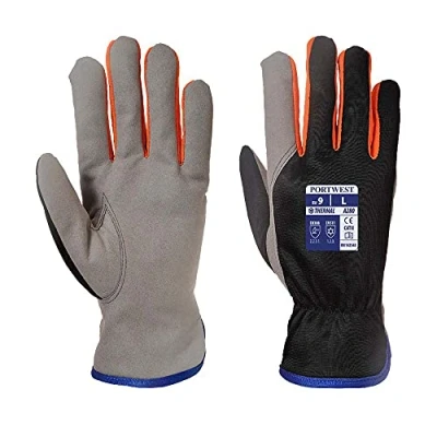 Afbeelding van Portwest A280 K1rl handschoen César, zwart/oranje, L/9