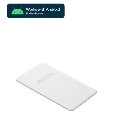Afbeelding van Chipolo CARD Point (Google Find My) off white