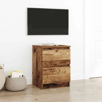 Afbeelding van vidaXL Tv meubel 40x35x54 cm spaanplaat oud hout