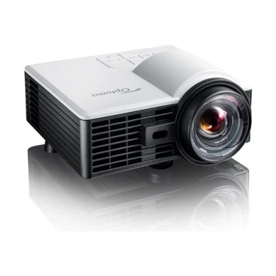Image de Optoma ML1050STi Projecteur DLP LED 3D 1000 lumens WXGA (1280 x 800) 16:10 720p objectif fixe à focale courte blanc, gris