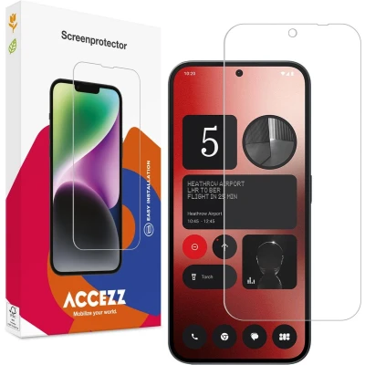 Afbeelding van Accezz Screenprotector Geschikt voor Nothing Phone (2a) Gehard Glas