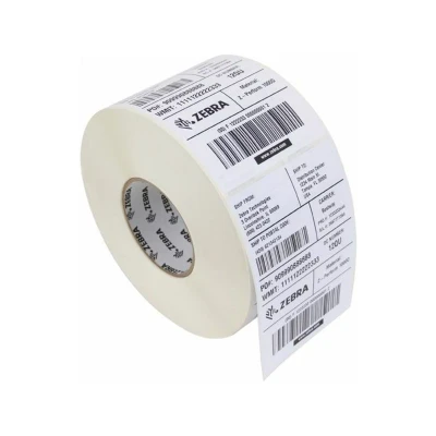 Afbeelding van Zebra 800264 605 Etiket Zwart op wit (102 mm x 152 mm) 12 rollen