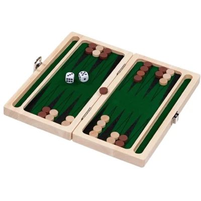 Afbeelding van Goki Houten Backgammon