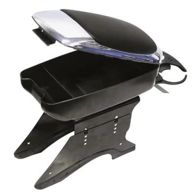 Afbeelding van Carpoint Armsteun chroom/zwart 0325008