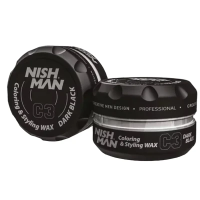 Afbeelding van Styling Wax Dark Black