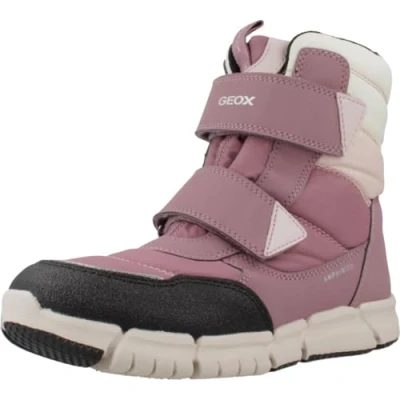 Afbeelding van Geox Snowboots voor kinderen, Maat: 35, Dk rose Imitatieleer/ textiel