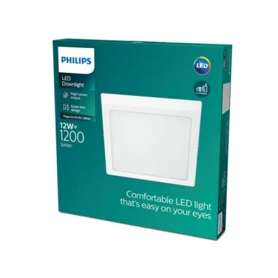 Afbeelding van Philips Magneos plafondlamp wit vierkant klein