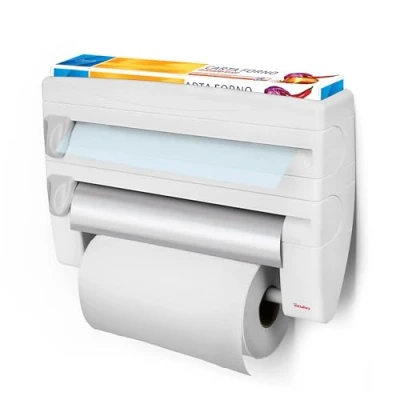 Image de Metaltex roll&#039;n&#039;roll 254410 support dvidoir rouleaux 3 en 1