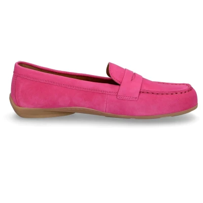 Afbeelding van Gabor Mocassins, Dames, Maat: 40, Pink Veloursleer