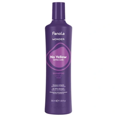 Afbeelding van Fanola Wonder No Yellow Zilvershampoo 350 ml