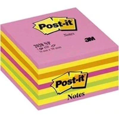 Afbeelding van Post it notes neon