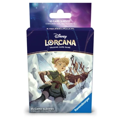 Image de Carte à collectionner Lorcana Disney Ravensburger Le Règne de Jafar Protège cartes Sleeves Fée Clochette
