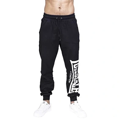 Afbeelding van Lonsdale London Joggingbroek Logo Groot Zwart Maat: 3XL