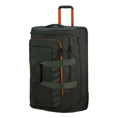 Afbeelding van Samsonite Respark Duffle/Wheels 74 forest green/orange Trolley Reistas