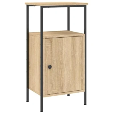Image de vidaXL Table de chevet chêne sonoma 41x31x80 cm bois d&#039;ingénierie825925