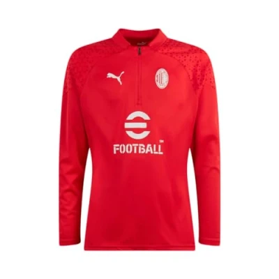 Afbeelding van Puma AC Milan Training ZIP Fanartikel, Heren, Maat: Large, For all time red/feather gray