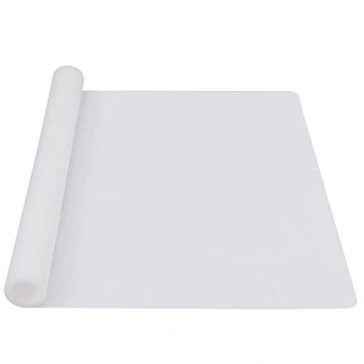 Afbeelding van Webake Grote siliconen bakmat transparant 60 x 40 cm multifunctionele hittebestendige anti aanbakbak mat helder voor werkbladen, aanrechtbescherming, kunst en ambachtelijke 24 16 inch