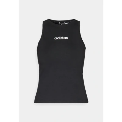 Afbeelding van adidas Sportswear LIN Top, Dames, Maat: XL, Black/white
